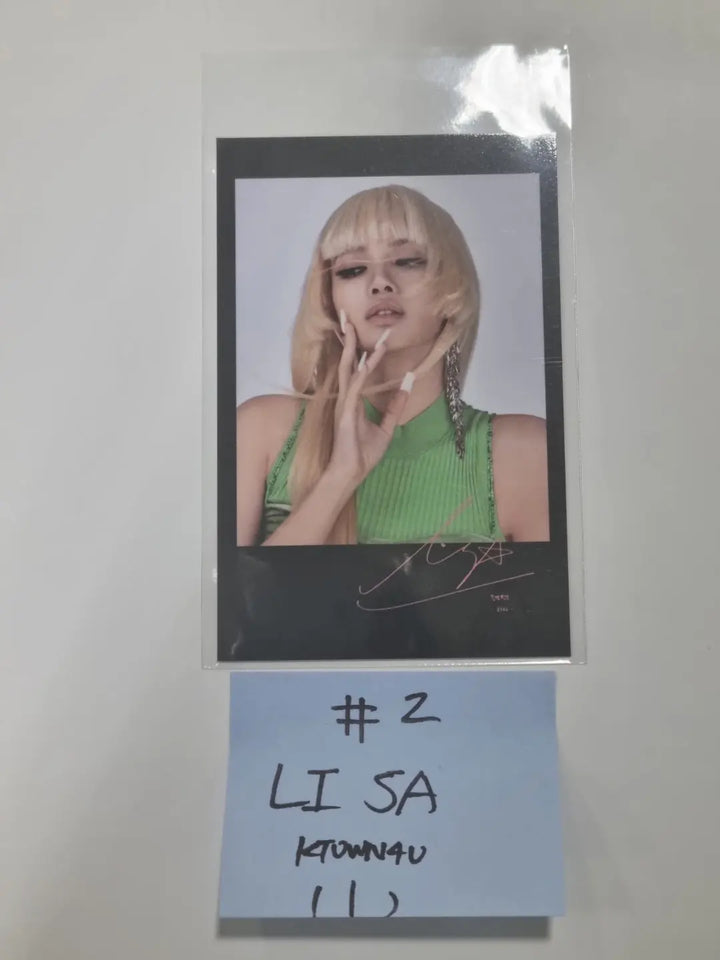 BLACK PINK "Born Pink" - Ktown4U Pre-Order Benefit Photocard [Digipack Ver] - HALLYUSUPERSTORE