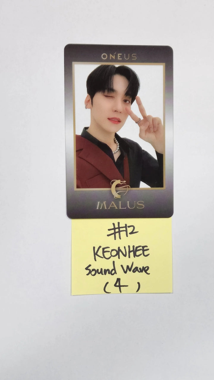 Oneus "MALUS" - Soundwave Luckydraw Event Photocard - HALLYUSUPERSTORE