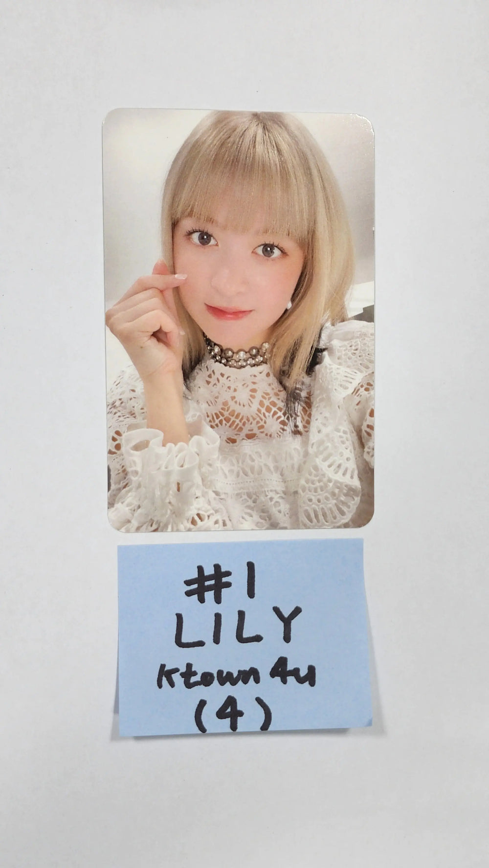 NMIXX 'ENTWURF' - Ktown4U Lucky Draw Event Photocard - HALLYUSUPERSTORE