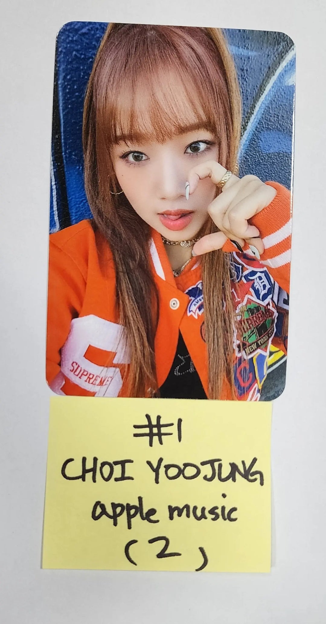 Choi Yoojung (of Weki Meki) - Apple Music Lucky Draw Event Photocard - HALLYUSUPERSTORE