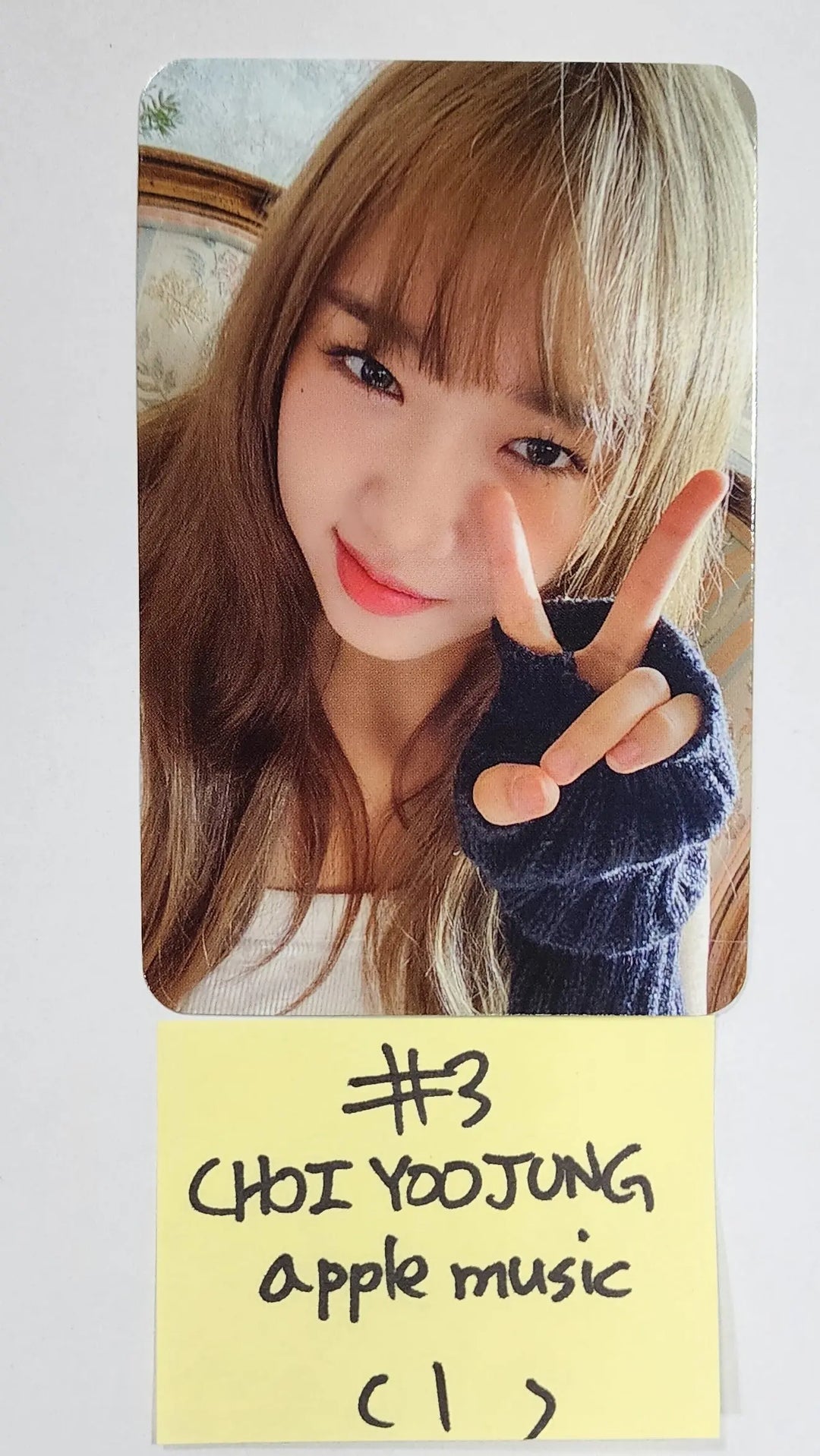 Choi Yoojung (of Weki Meki) - Apple Music Lucky Draw Event Photocard - HALLYUSUPERSTORE