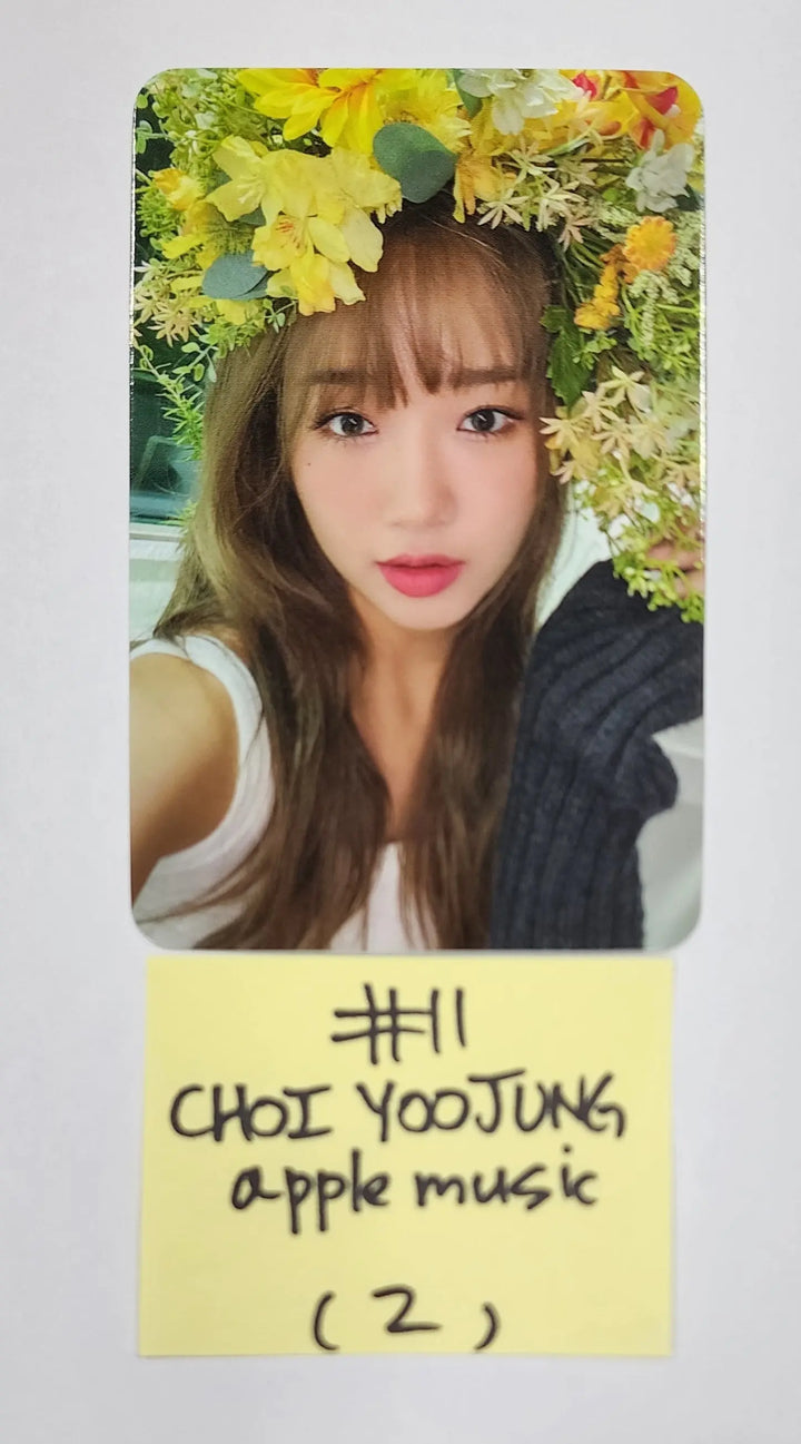 Choi Yoojung (of Weki Meki) - Apple Music Lucky Draw Event Photocard - HALLYUSUPERSTORE