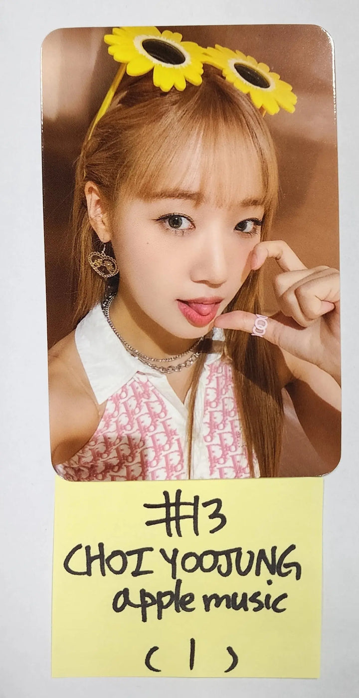 Choi Yoojung (of Weki Meki) - Apple Music Lucky Draw Event Photocard - HALLYUSUPERSTORE