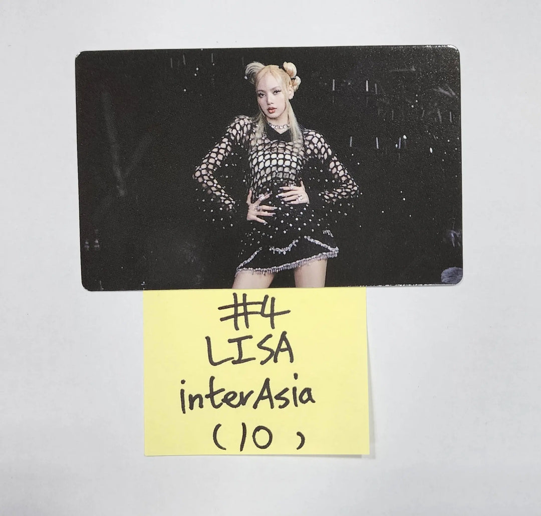 BLACK PINK "Born Pink" - Interasia Pre-Order Benefit Photocard - HALLYUSUPERSTORE
