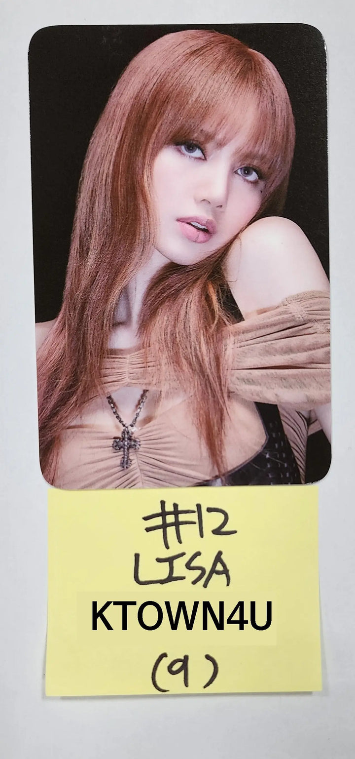 BLACK PINK "Born Pink" - Ktown4U Pre-Order Benefit Photocard - HALLYUSUPERSTORE