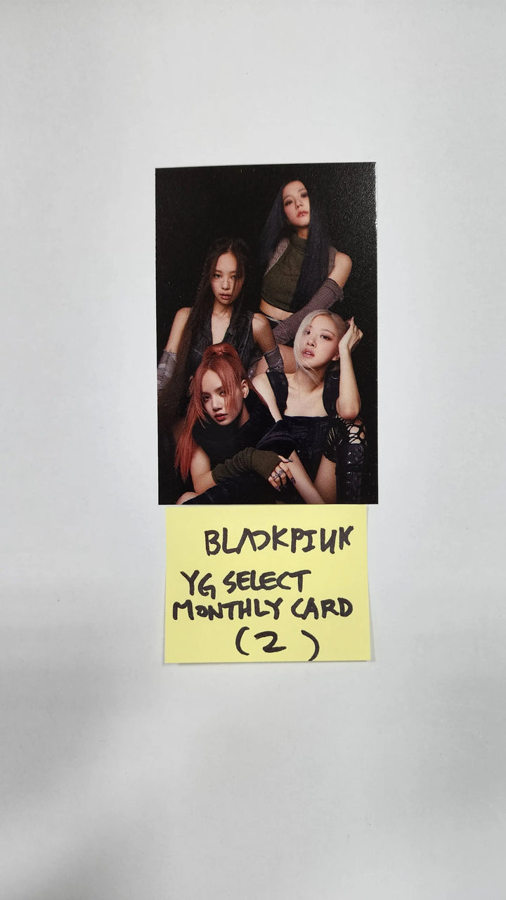BLACK PINK - YG Select Monthly Photocard - HALLYUSUPERSTORE