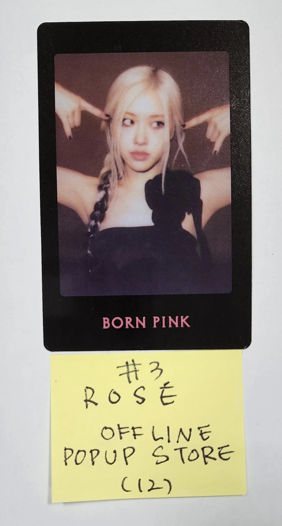 BLACK PINK "Born Pink" - Pop-Up Store Offline Event Photocard [Updated 10/14] - HALLYUSUPERSTORE