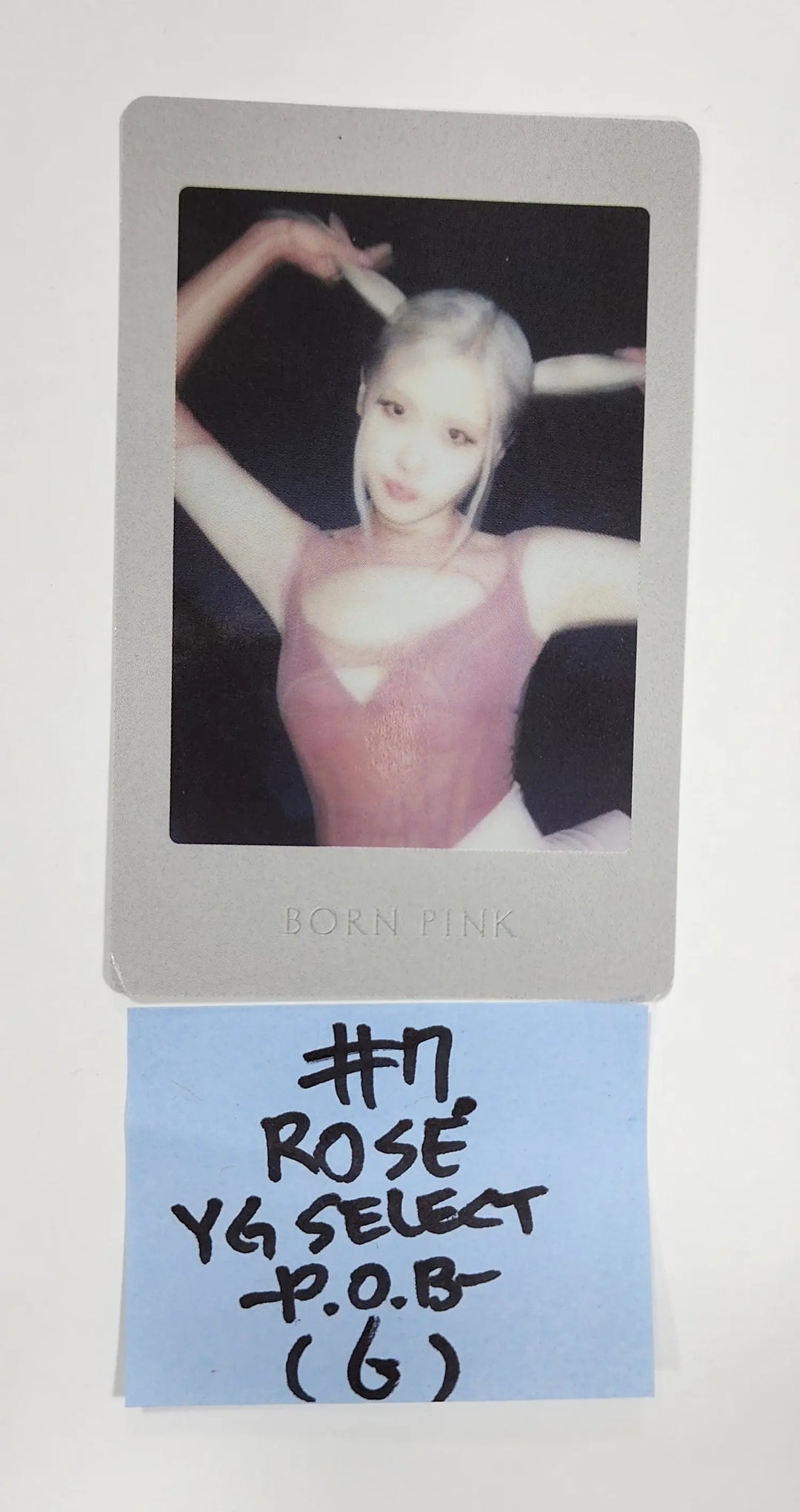 BLACK PINK "Born Pink" - YG Select Pre-Order Benefit Photocard (Digipack Ver.) - HALLYUSUPERSTORE