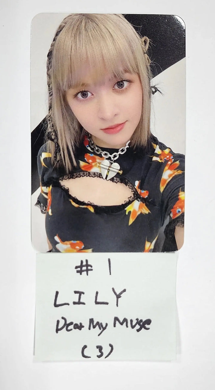 NMIXX  "ENTWURF" 2nd Album - Dear My Muse Pre-Order Benefit Photocard - HALLYUSUPERSTORE