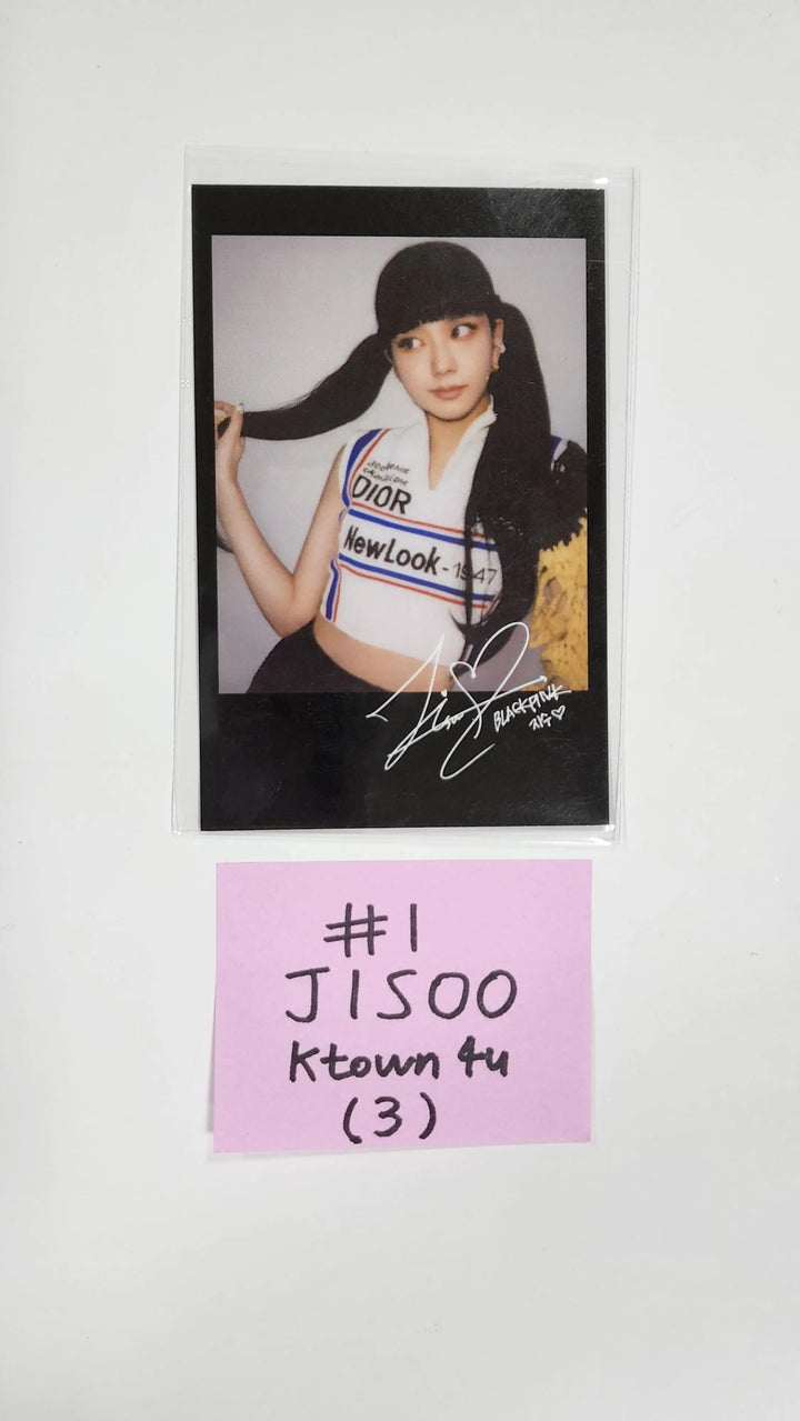 BLACK PINK "Born Pink" - Ktown4U Lucky Draw Event Photocard, Postcard - HALLYUSUPERSTORE