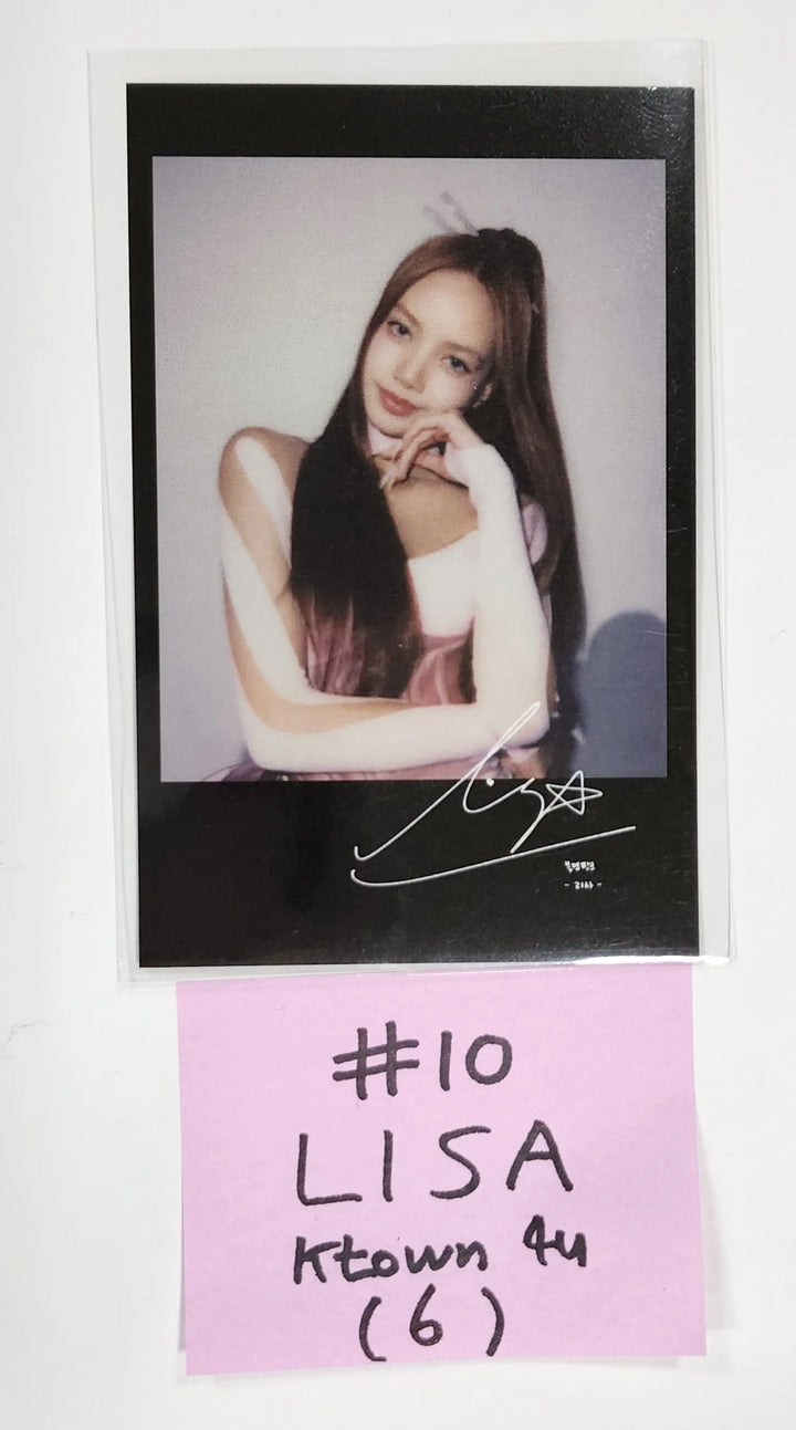 BLACK PINK "Born Pink" - Ktown4U Lucky Draw Event Photocard, Postcard - HALLYUSUPERSTORE