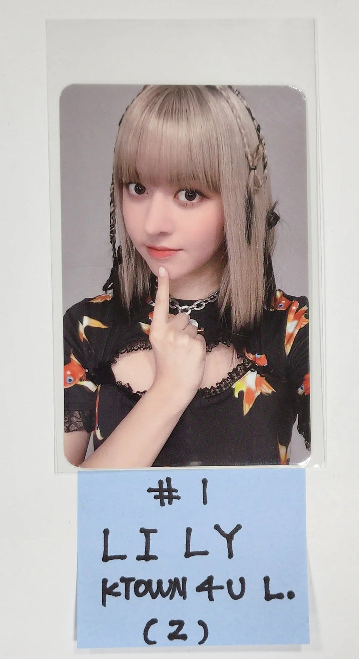 NMIXX  "ENTWURF" 2nd Album - Ktown4U Fansign Event Photocard [Limited Ver] - HALLYUSUPERSTORE