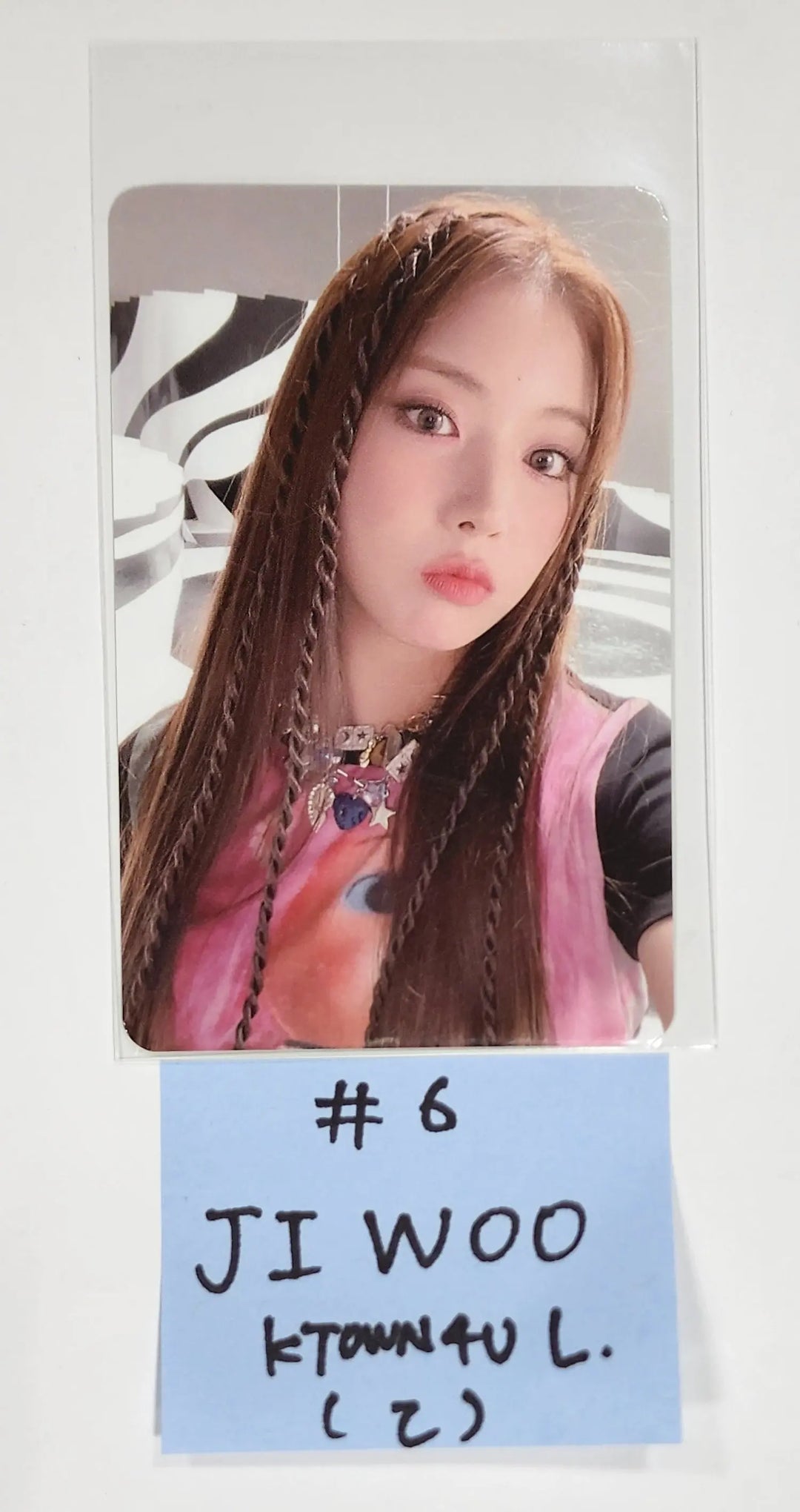 NMIXX  "ENTWURF" 2nd Album - Ktown4U Fansign Event Photocard [Limited Ver] - HALLYUSUPERSTORE