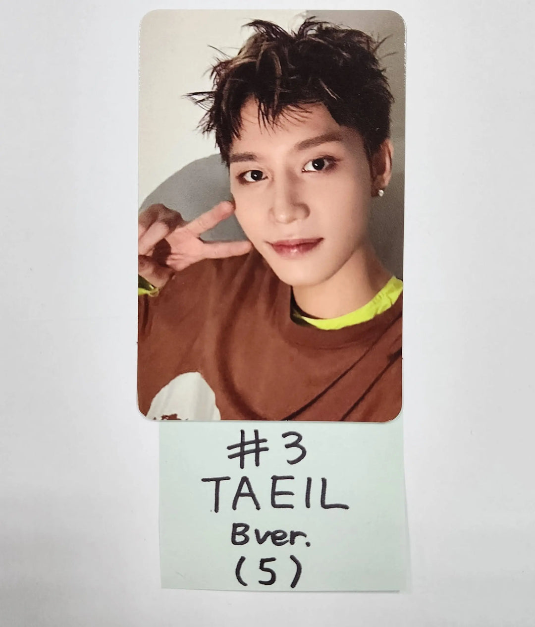 NCT 127 "질주 Street" POP-UP Store - Trading Photocard (B Ver.) [Restocked 12/15] - HALLYUSUPERSTORE