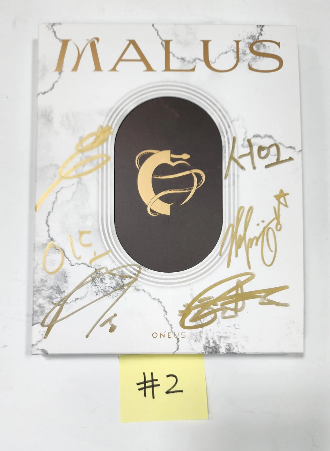 Oneus "MALUS" - Hand Autographed(Signed) Promo Album - HALLYUSUPERSTORE