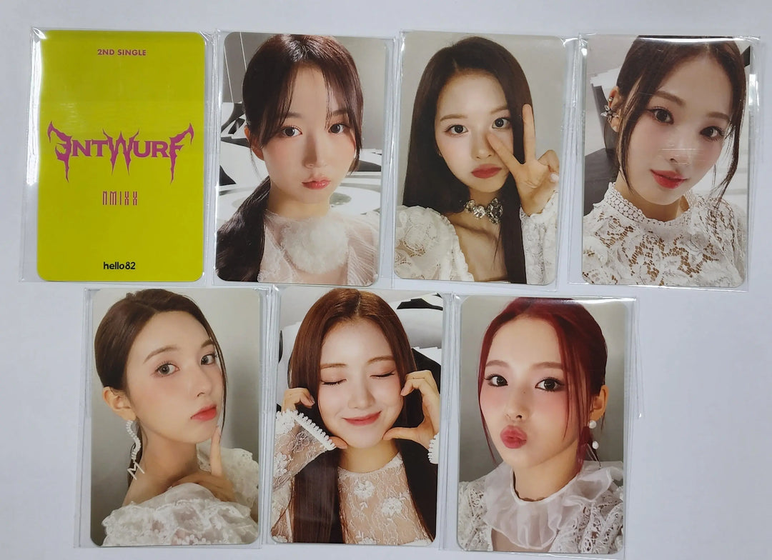 NMIXX 2nd Album "ENTWURF" - Hello 82 Pre-Order Benefit Photocard - HALLYUSUPERSTORE