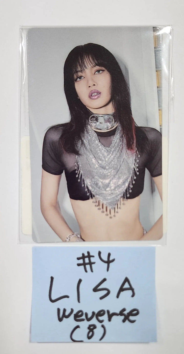 BLACK PINK "Born Pink" - Weverse Shop Fansign event Photocard - HALLYUSUPERSTORE