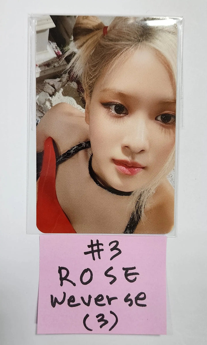 BLACK PINK "Born Pink" - Weverse Shop MD Event Photocard - HALLYUSUPERSTORE