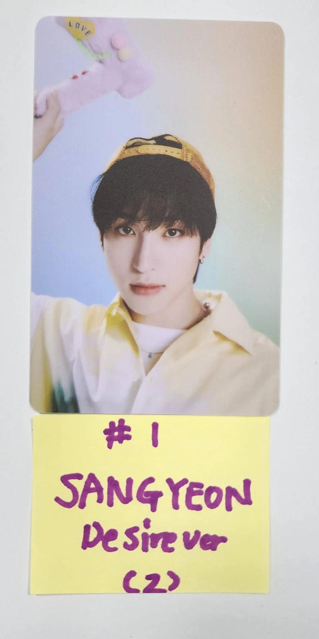 THE BOYZ "BE AWARE" 7th mini Album - Official Photocard [Platform Ver.] (DESIRE) - HALLYUSUPERSTORE