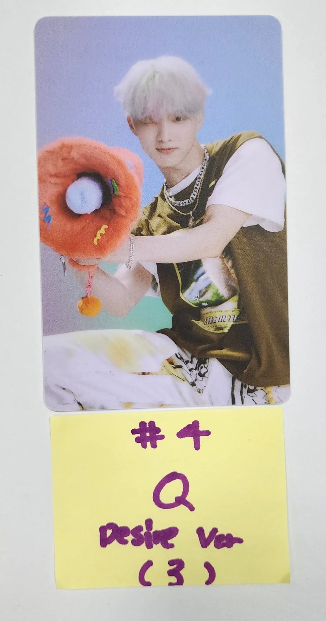 THE BOYZ "BE AWARE" 7th mini Album - Official Photocard [Platform Ver.] (DESIRE) - HALLYUSUPERSTORE