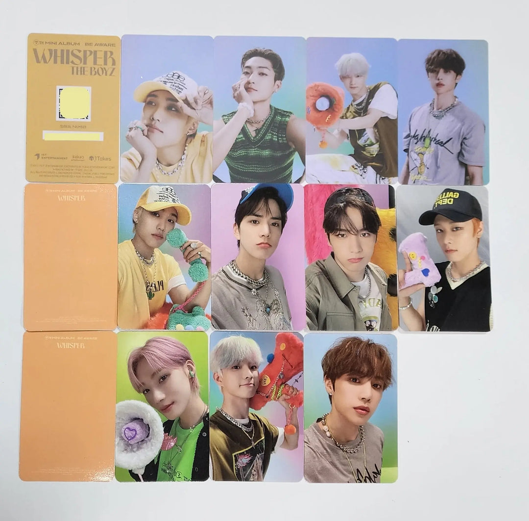 THE BOYZ "BE AWARE" 7th mini Album - Official Photocard [Platform Ver.] (DESIRE) - HALLYUSUPERSTORE
