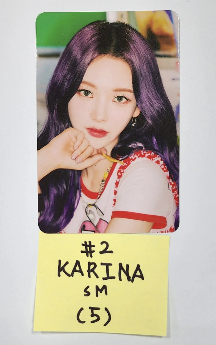 Aespa Beyond LIVE 2022 FAN MEETING - FORTUNE SCRATCH Photocard - HALLYUSUPERSTORE