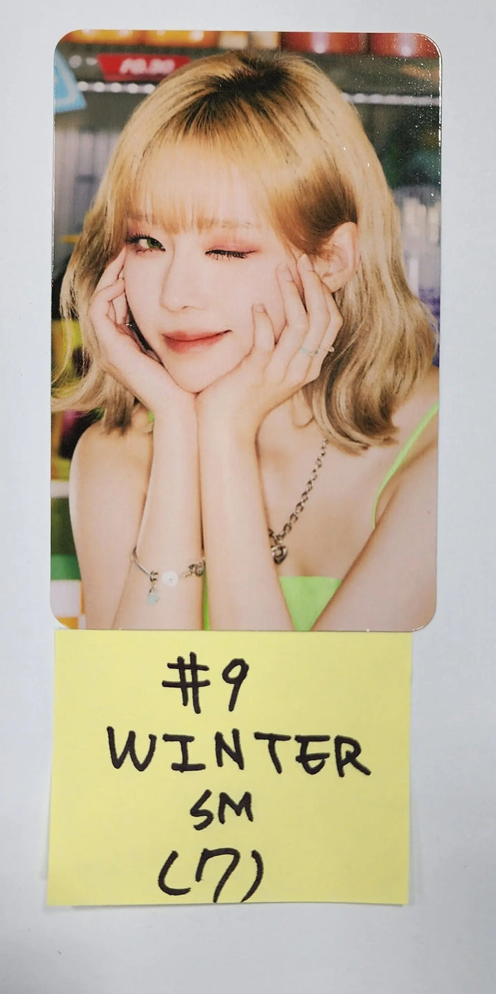 Aespa Beyond LIVE 2022 FAN MEETING - FORTUNE SCRATCH Photocard - HALLYUSUPERSTORE