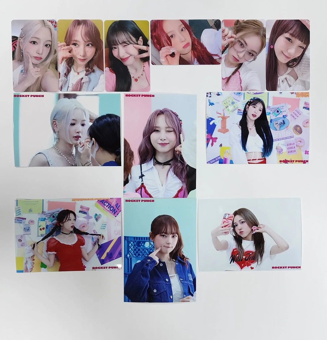 Rocket Punch 'FLASH' - Who's Fan Cafe Lucky Draw Event PVC Photocard, Photo - HALLYUSUPERSTORE