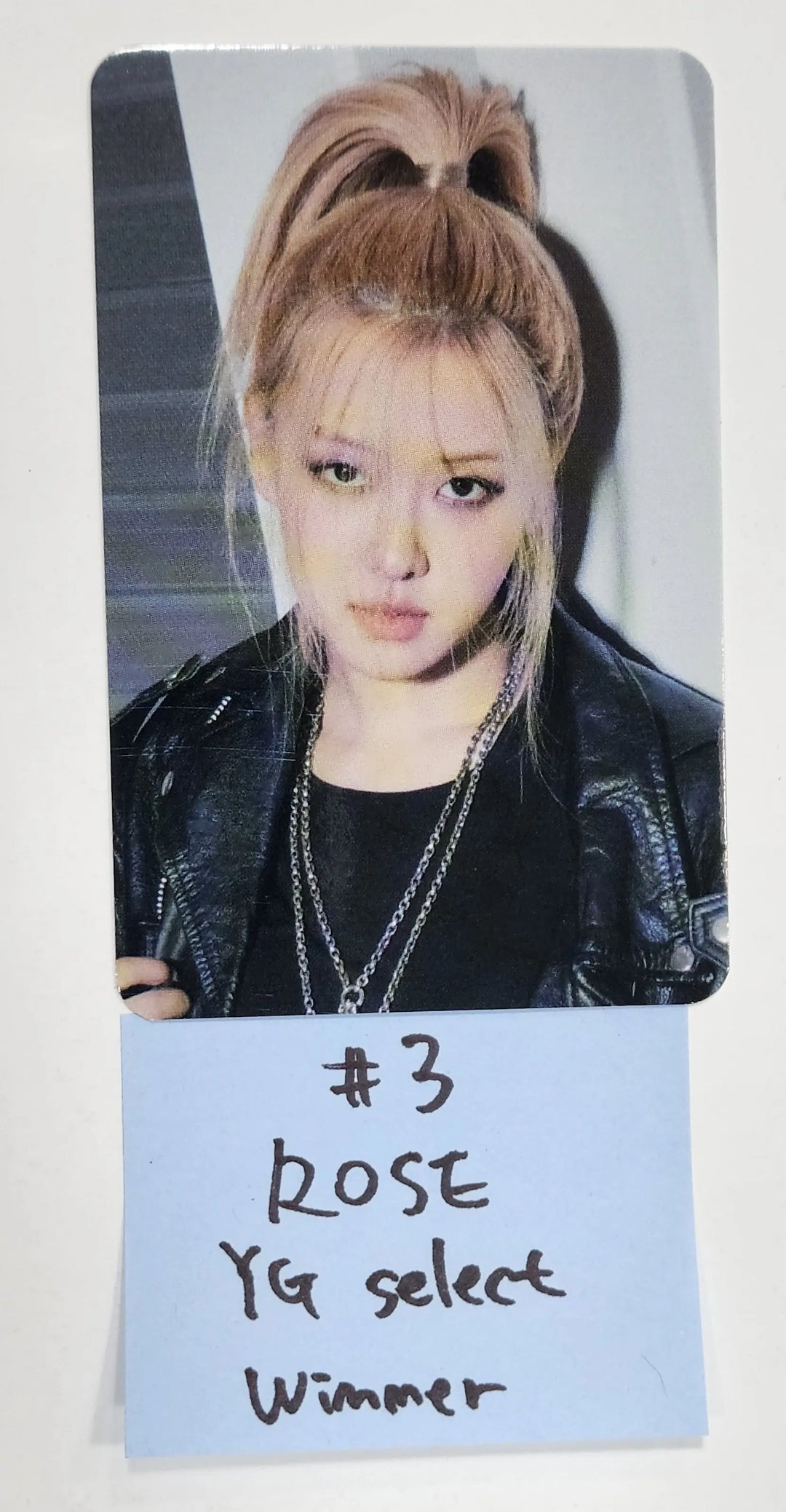 BLACK PINK "Born Pink" - YG Select Offline Fansign Event Winner Photocard - HALLYUSUPERSTORE