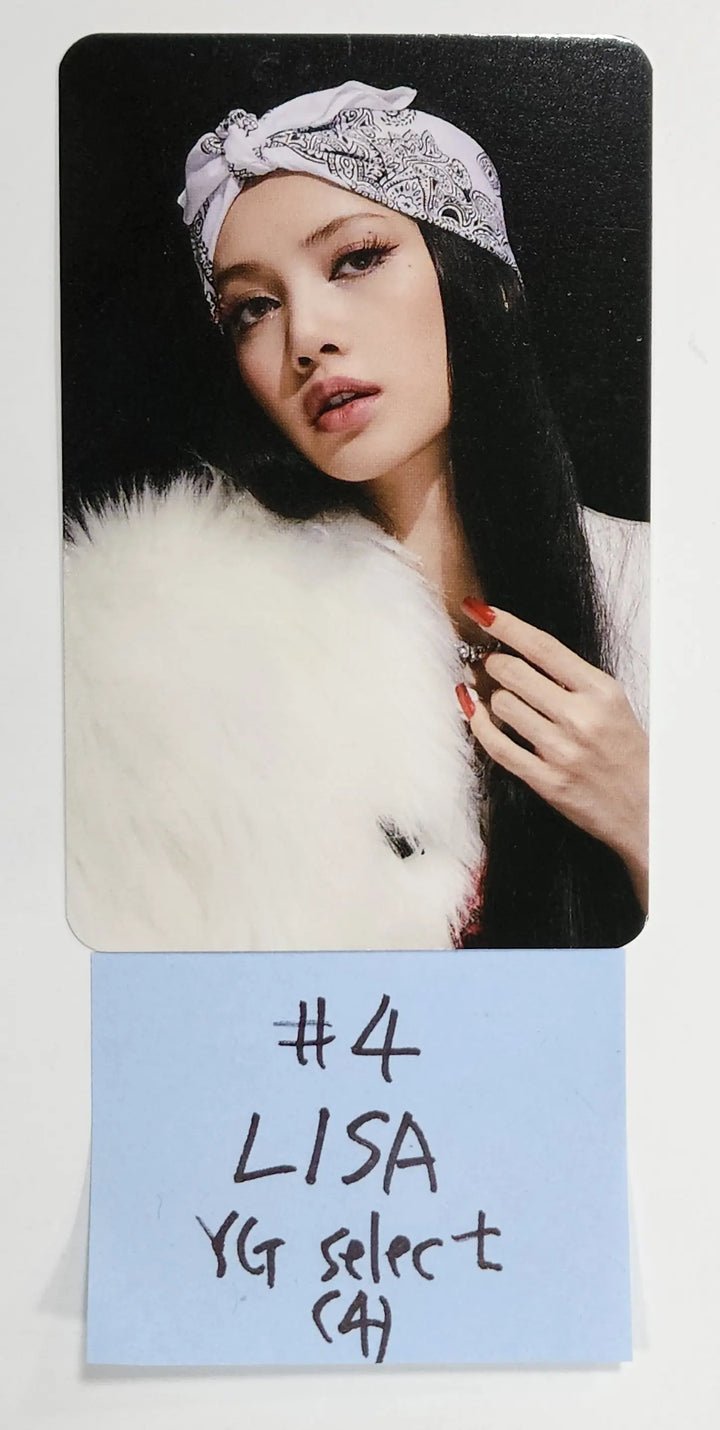 BLACK PINK "Born Pink" - YG Select Offline Fansign Event Photocard - HALLYUSUPERSTORE