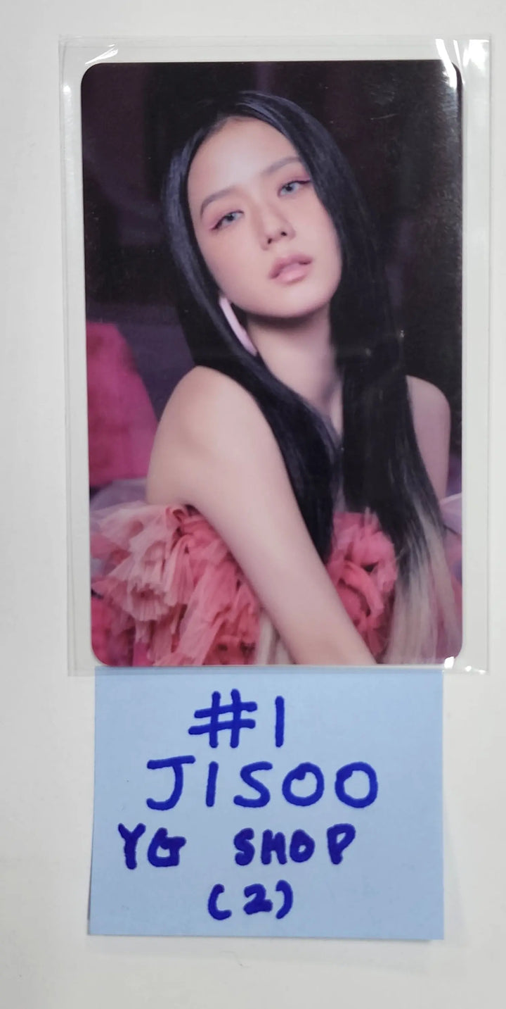 BLACK PINK "Born Pink" - Offline YG Shop Lucky Draw Event PVC Photocard - HALLYUSUPERSTORE
