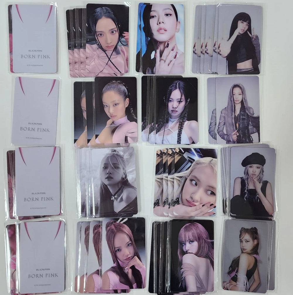 BLACK PINK "Born Pink" - Offline YG Shop Lucky Draw Event PVC Photocard - HALLYUSUPERSTORE