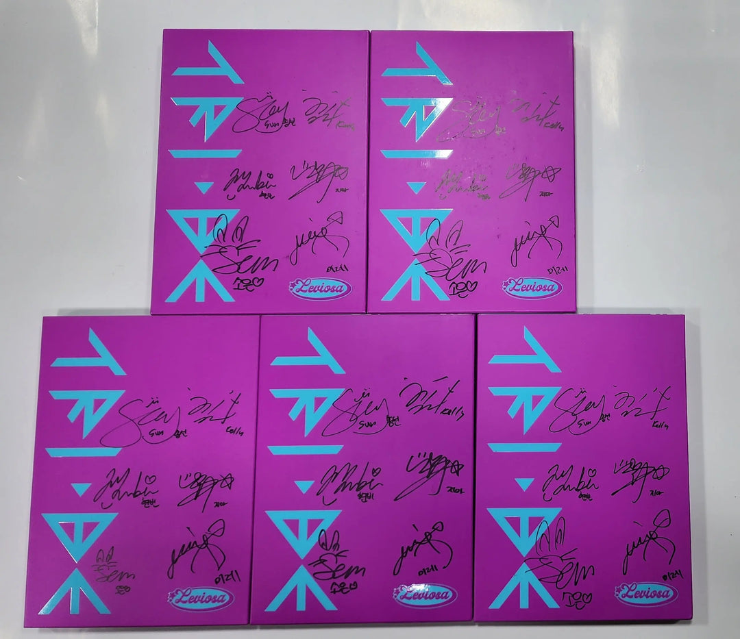TRI.BE 'LEVIOSA' - Hand Autographed(Signed) Promo Album - HALLYUSUPERSTORE