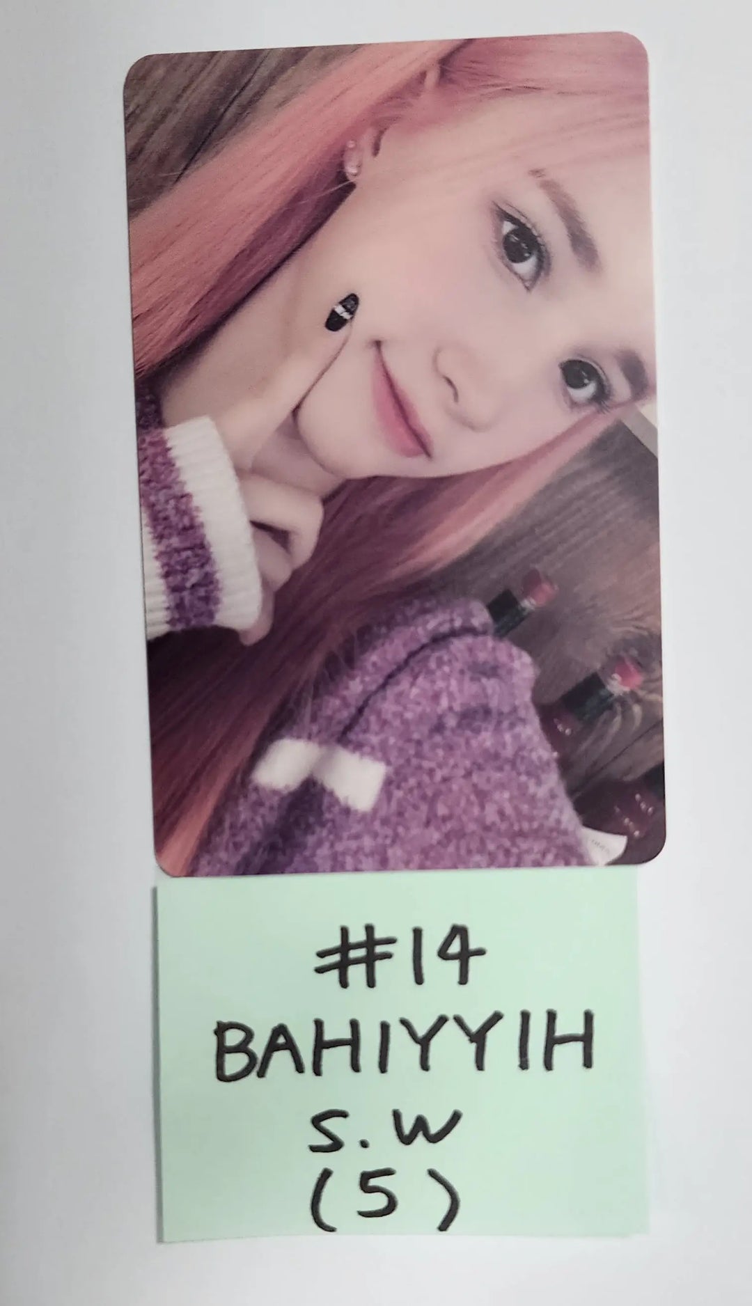 Kep1er "TROUBLESHOOTER" - Soundwave Lucky Draw Event PVC Photocard - HALLYUSUPERSTORE