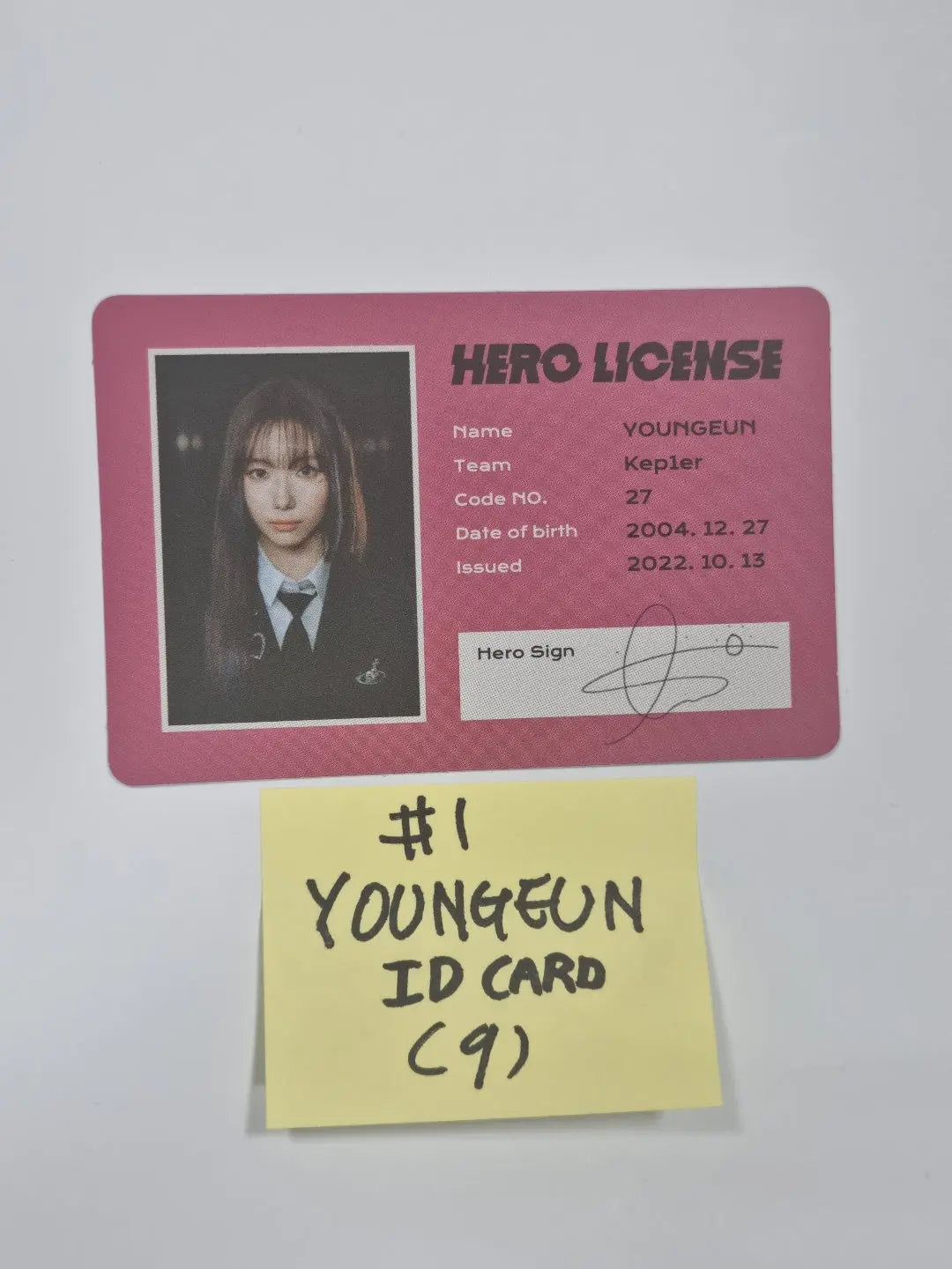 Kep1er "TROUBLESHOOTER" - Official Photocard [Bahiyyih, Youngeun, Yeseo] - HALLYUSUPERSTORE