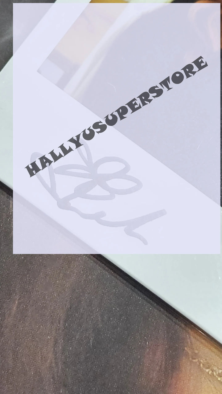 IREH (of Purple Kiss) 4th mini – Hand Autographed(Signed) Polaroid &amp; Album - HALLYUSUPERSTORE