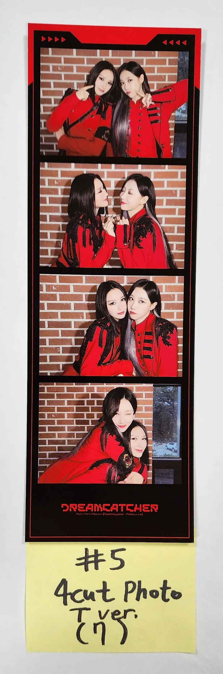 Dreamcatcher "Apocalypse : Follow us" - Official Photocard, 4 cut photo [T ver.] (Limited edition) - HALLYUSUPERSTORE