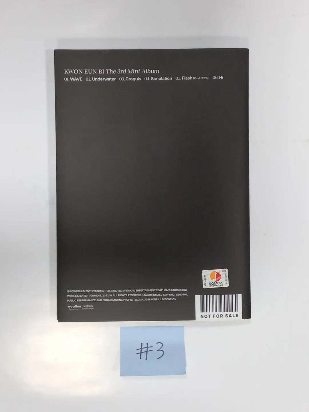 KWON EUN BI "Lethality" - Hand Autographed(Signed) Promo Album - HALLYUSUPERSTORE