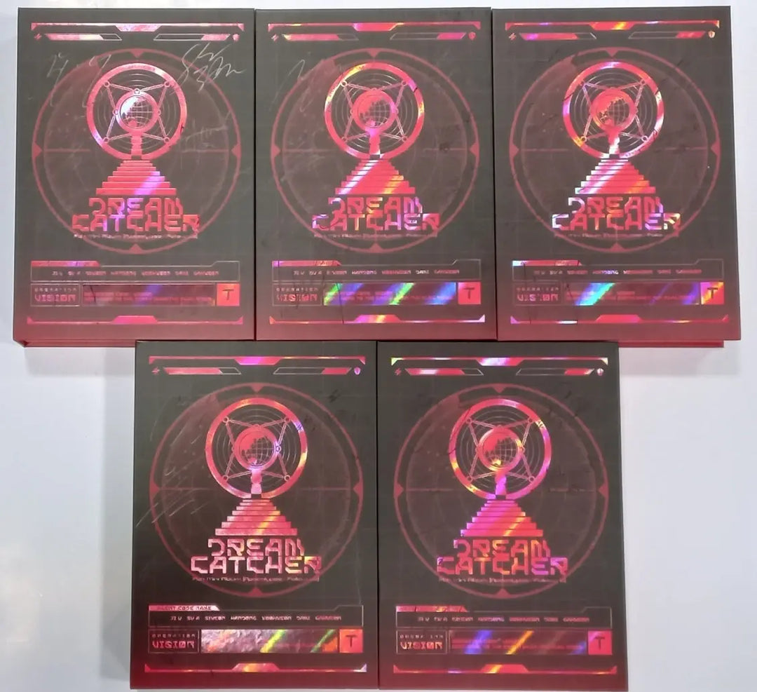 Dreamcatcher "Apocalypse : Follow us" -  Hand Autographed(Signed) Promo Album [T ver.] (Limited edition) - HALLYUSUPERSTORE