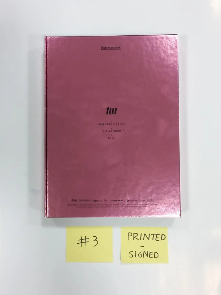 Mamamoo "MIC ON" [Main Ver.]- Autographed(Printed Signed) Promo Album - Must Read ! - HALLYUSUPERSTORE