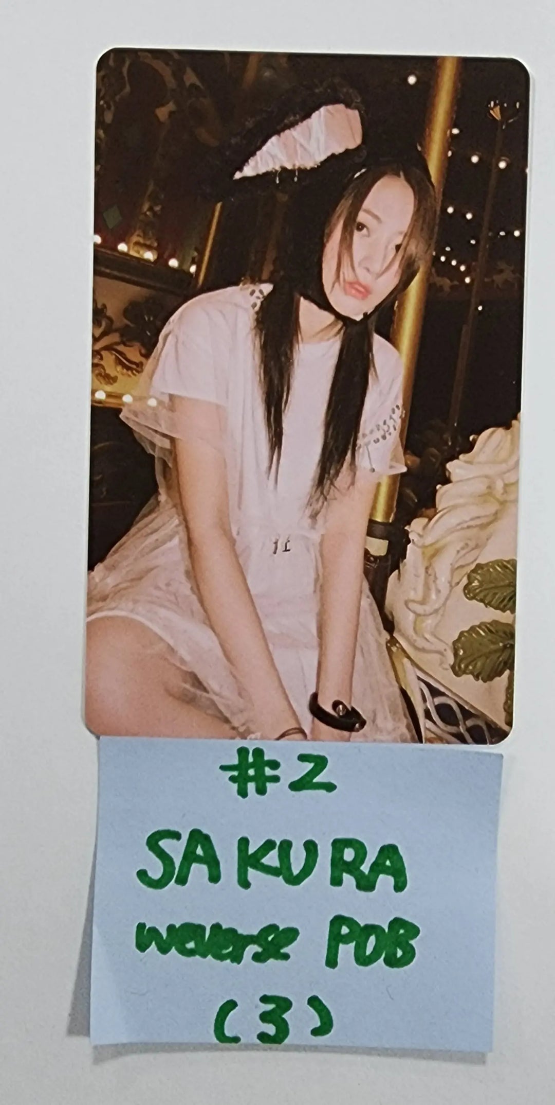 LE SSERAFIM "ANTIFRAGILE" 2nd Mini Album - Weverse Shop Pre-Order Benefit Photocard - HALLYUSUPERSTORE