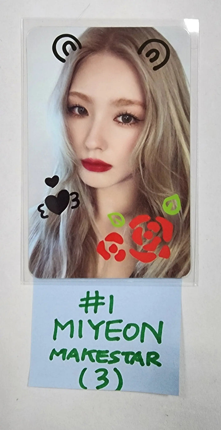(g) I-DLE "I LOVE" - Makestar Fansign Event Photocard - HALLYUSUPERSTORE