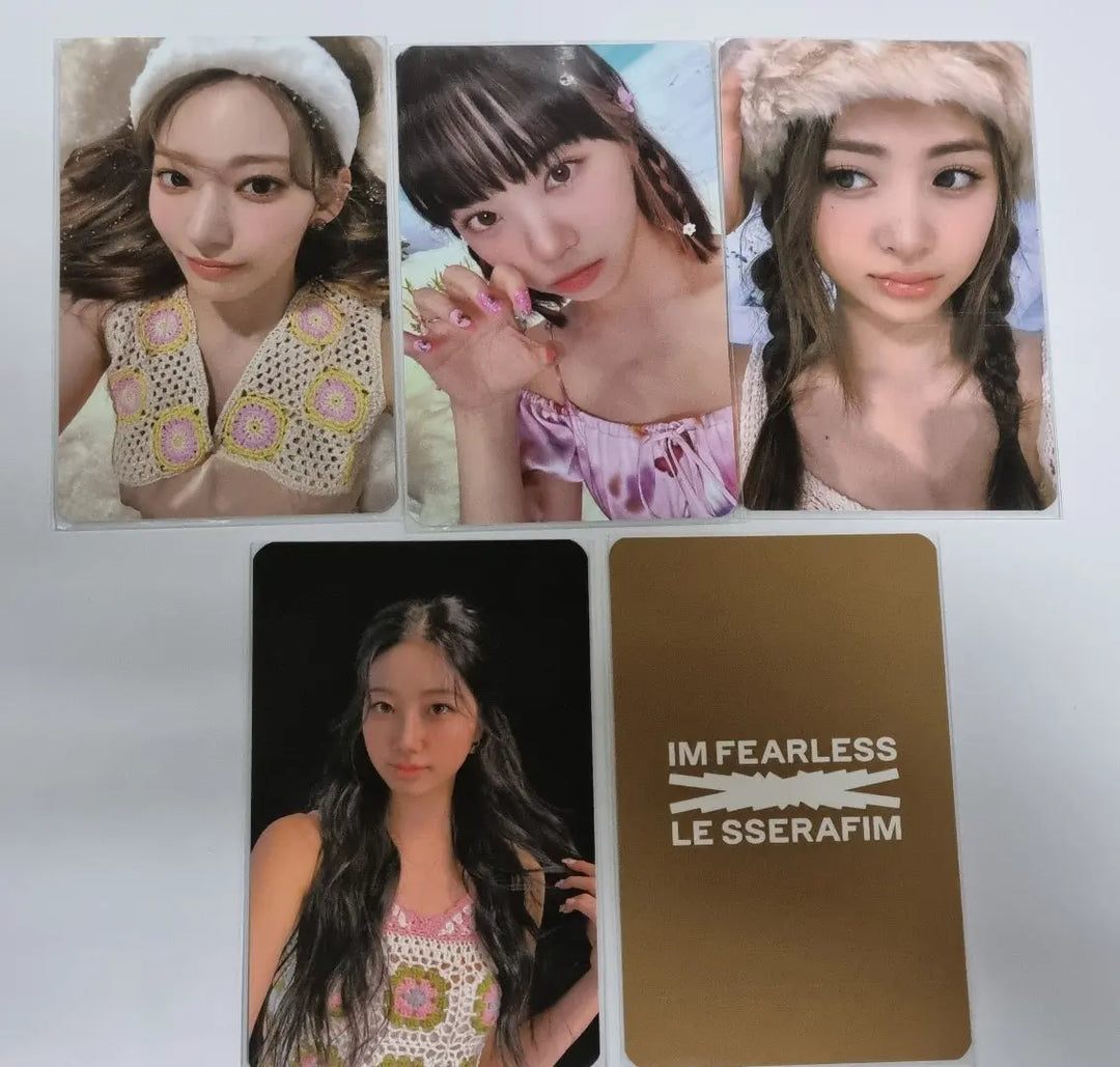 LE SSERAFIM "ANTIFRAGILE" 2nd Mini Album - Powerstation Lucky Draw Event Slim PVC Photocard - HALLYUSUPERSTORE