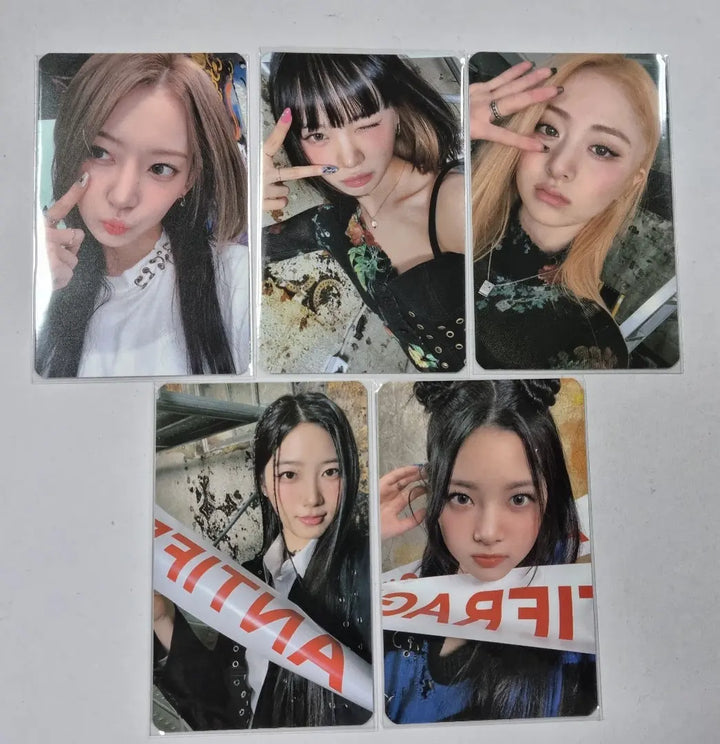 LE SSERAFIM "ANTIFRAGILE" 2nd Mini Album - Soundwave Lucky Draw Event Slim PVC Photocard - HALLYUSUPERSTORE