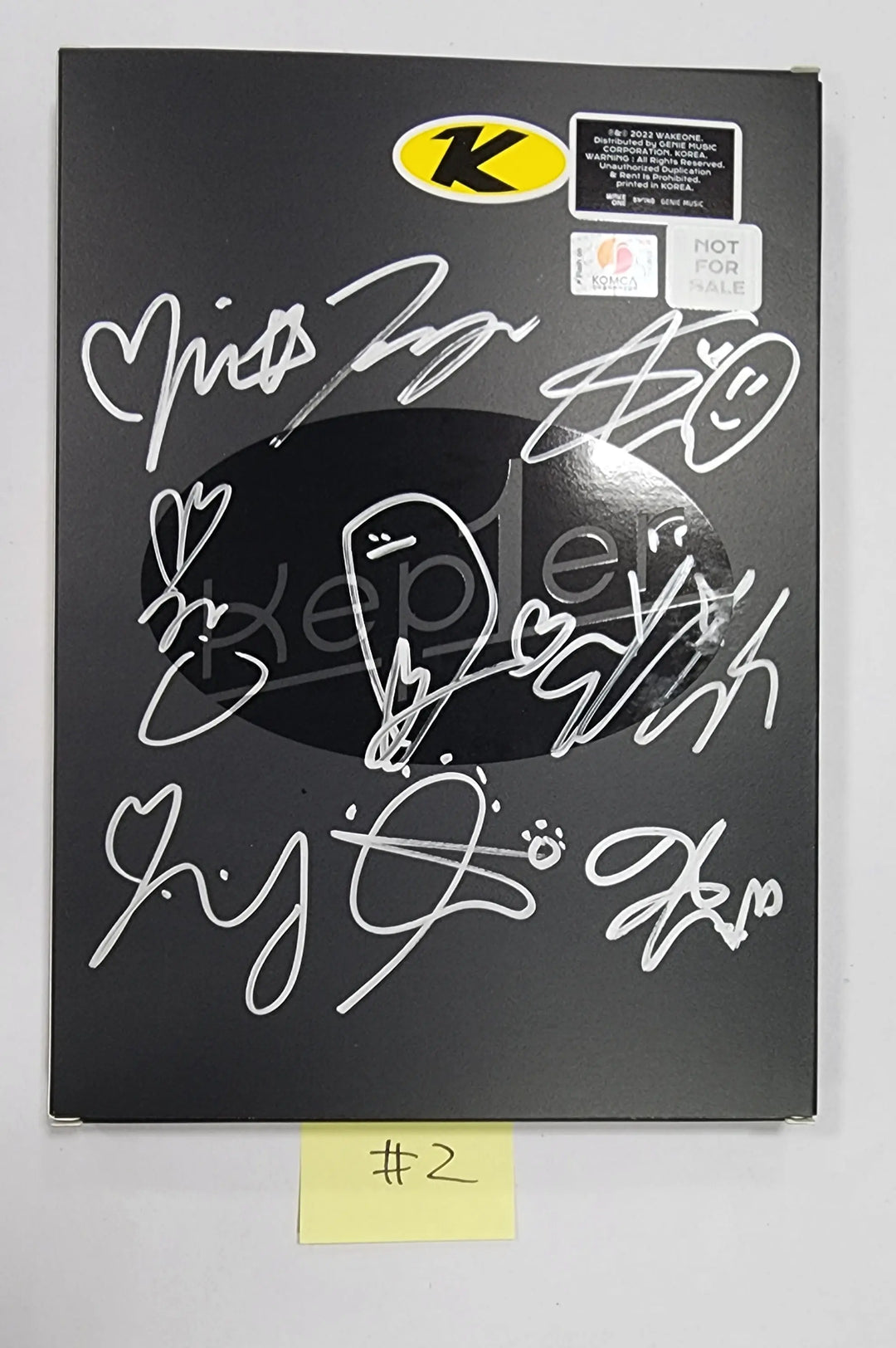 Kep1er "TROUBLESHOOTER" - Hand Autographed(Signed) Promo Album - HALLYUSUPERSTORE