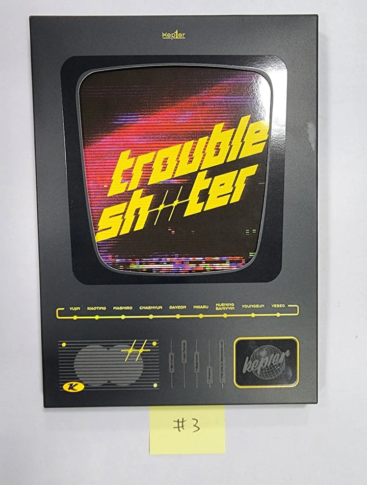 Kep1er "TROUBLESHOOTER" - Hand Autographed(Signed) Promo Album - HALLYUSUPERSTORE