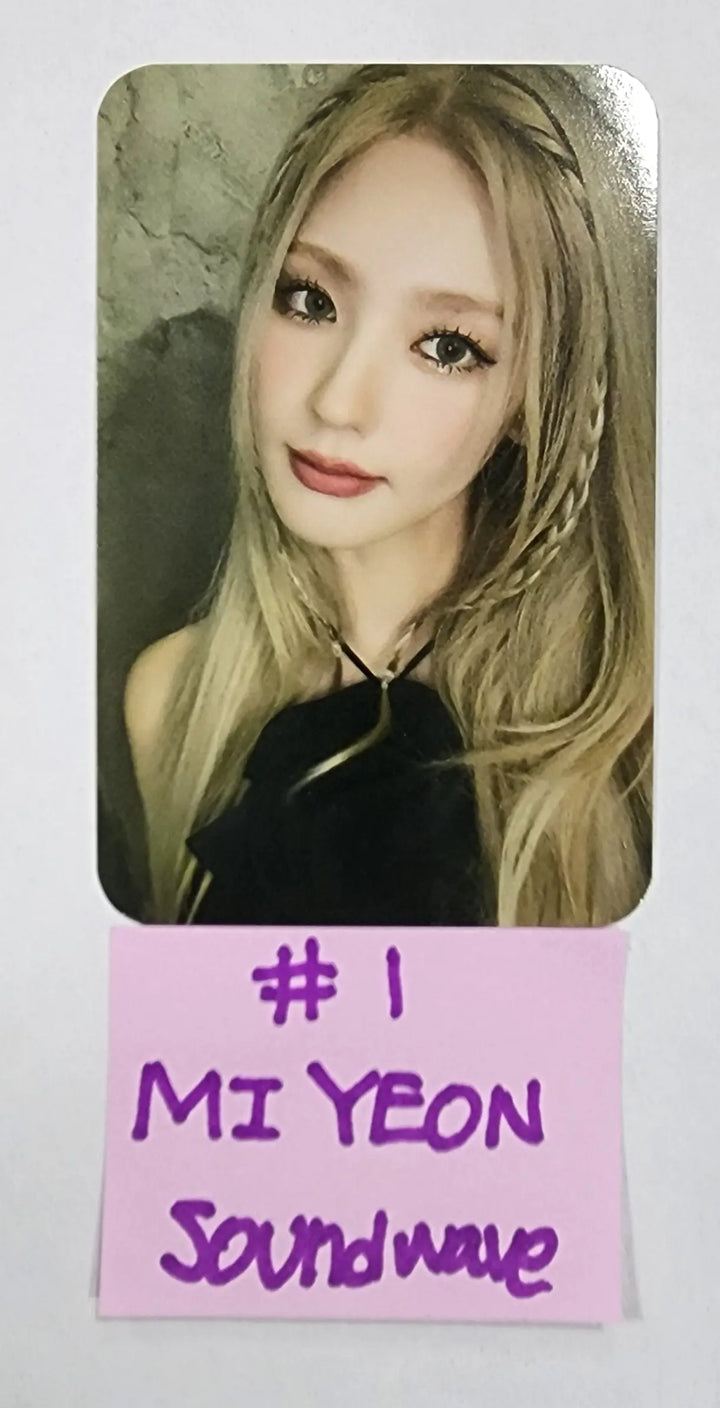 (g) I-DLE "I LOVE" - Soundwave Fansign Event Winner Photocard - HALLYUSUPERSTORE
