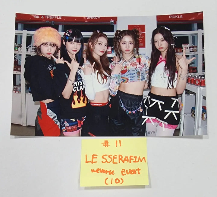LE SSERAFIM "ANTIFRAGILE" 2nd Mini Album - Naver Shopping Live Event Photocard - HALLYUSUPERSTORE