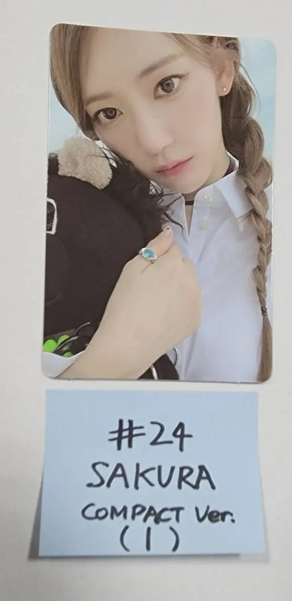 LE SSERAFIM "ANTIFRAGILE" 2nd Mini Album - Official Photocard [compact ver.] (Updated 10/26) - HALLYUSUPERSTORE