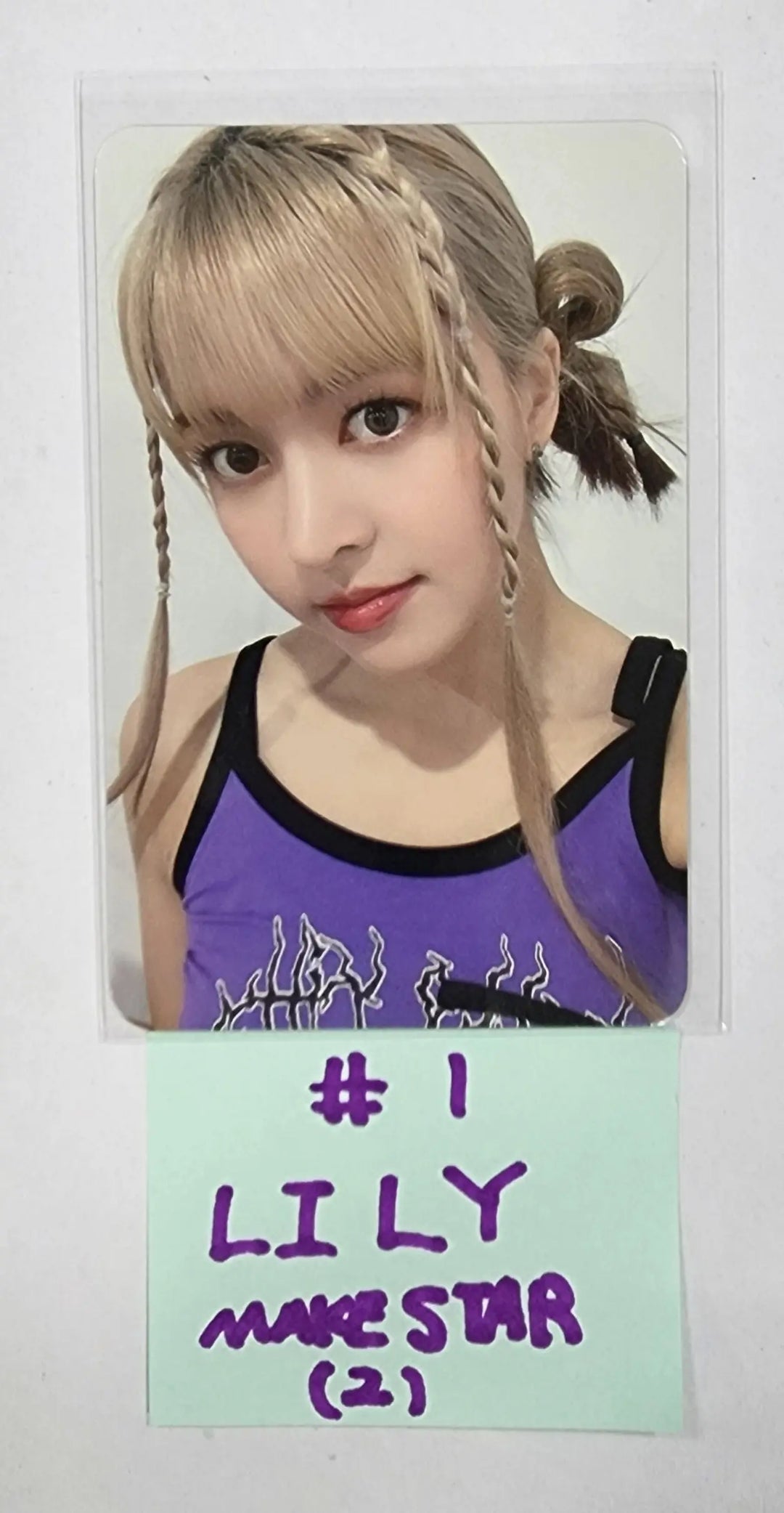 NMIXX 2nd Album "ENTWURF" - Makestar Fansign Event Photocard Round 4 - HALLYUSUPERSTORE